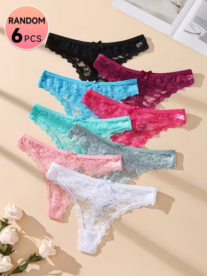 Tangas para Mujer ( x6 piezas )